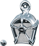 Kuryakyn Chrome/Black Mach 2 Horn Cover (7296)