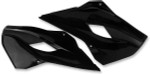 Acerbis Black Plastic Radiator Shrouds/Scoops (2393410001)