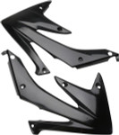 Acerbis Black Plastic Radiator Shrouds/Scoops (2043640001)