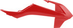 Acerbis Red Plastic Radiator Shrouds/Scoops (2449700004)