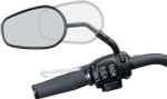 Kuryakyn Black Mirror Stem Extenders (1216)