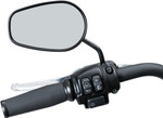 Kuryakyn Black Mirror Stem Extenders (1216)