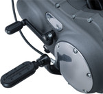 Kuryakyn Black Heavy Industry Shift Footpegs w/Adaptor (7032)