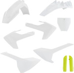 Acerbis White/Yellow Full Body Plastic Kit (2686466812)