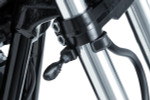 Kuryakyn Black Pipe Wrench Custom Lights Fork Mounts (2580)
