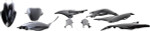 Acerbis Black Full Body Plastic Kit (2374110001)