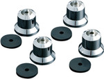 Kuryakyn Chrome Luggage Rack Risers (7154)