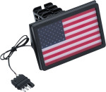 Kuryakyn Freedom Flag LED Receiver Hitch Cover (2893)