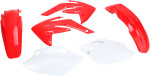 Acerbis White/Red Complete Plastic Body Kit (2084600215)