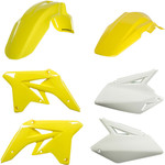 Acerbis Yellow/White Complete Plastic Body Kit (2081970354)