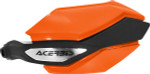 Acerbis Argon Orange/Black Handguards (2929431008)