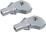 Kuryakyn Chrome Tapered Footpeg Adaptors (8835)
