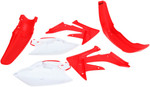 Acerbis White/Red Complete Plastic Body Kit (2041040215)