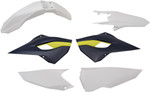 Acerbis White/Black Complete Plastic Body Kit (2393445135)