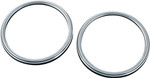 Kuryakyn Chrome Corona Front Speaker Accents (7377)