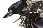 Kuryakyn Chrome Corona Front Speaker Accents (7377)