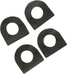 Kuryakyn Front Splined Chrome Footpeg Adaptor Mounts (8808)