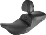 Saddlemen Standard Reach Heated Roadsofa Seat w/Backrest (808-07B-187BRHC)