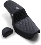 Saddlemen SDC Pro Series Performance Gripper Seat w/Driver Lumbar (SC80604DB0)