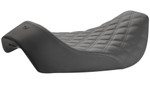 Saddlemen Renegade S3 Solo Lattice Stitch Black Seat (897-06-002LS)