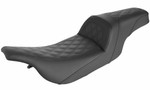 Saddlemen Slim Lattice Stitch Black Seat 1997-2007 Harley FLHT/FLTR (897-07-162)