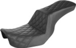 Saddlemen Step-Up Full Lattice Stitch Black Seat 2006-2017 FXD Dyna (806-04-195)