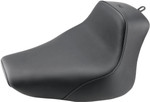 Saddlemen Renegade Heels Down Smooth Black Solo Seat (800-01-0021)