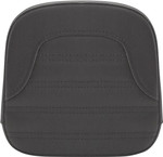 Saddlemen Slim Gravestone Roll & Pleat Black Sissy Bar Pad (040761)