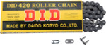 DID 110 Links 420 Standard Series Black Non O-Ring Chain (420X110RB)