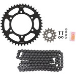 DID Steel Sprocket & Chain Kit | 520VX3 Black X Ring (DKY-013)