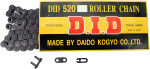 DID 96 Links 520 Standard Series Black Non O-Ring Chain (520X96RB)
