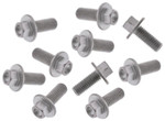 Bolt M5-0.8x12 Euro Style 6mm Dimpled Flange Bolts 10 Pack (024-50512)