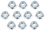 Bolt M10-1.25 Hex Flange Fuji-Lock Nut 14mm 10 Pack (021-31014)