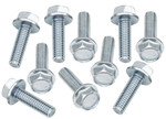 Bolt Flange Bolts | M6-1.00 x 20mm Length | 10mm Hex Head | 10-pack (023-10620)