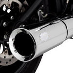 Vance & Hines Pro Pipe Chrome 2-into-1 Exhaust System (17387)