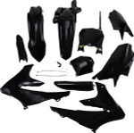 Cycra Complete Black Plastic Powerflow Body Kit (1CYC-9327-12)