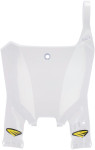 Cycra White Plastic Stadium Front Number Plate (1CYC-1212-30)