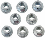 James 5/16-24 Zinc Exhaust Flange Nut 8-Pack (JGI-65324-83-N2)