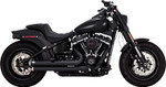 Vance & Hines Big Shots PCX Staggered Black 2-into-2 Exhaust System (47341)