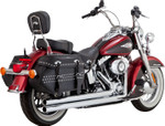 Vance & Hines Long Big Shots PCX Staggered Chrome Exhaust System (17323)