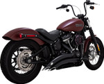 Vance & Hines Big Radius Black Exhaust System (46377)
