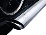 Vance & Hines Twin Slash 3" Chrome Slip-On Mufflers (16361)