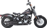Vance & Hines Twin Slash 3" Black Slip-On Exhaust Mufflers (46341)