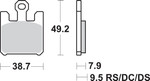 SBS HS - Sintered Brake Pads (788HS)