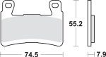 SBS HS - Sintered Brake Pads (894HS)