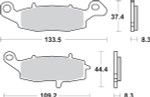 SBS HS - Sintered Brake Pads (705HS)