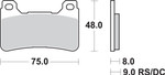 SBS HS - Sintered Brake Pads (809HS)