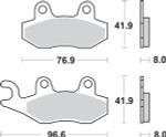 SBS LS - Sintered Brake Pads (611LS)