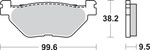 SBS LS - Sintered Brake Pads (769LS)