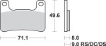 SBS HS - Sintered Brake Pads (806HS)